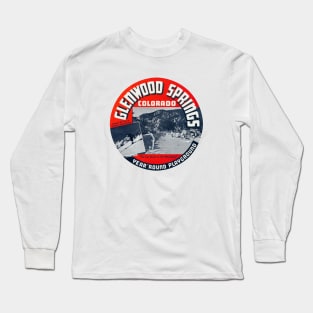 1940s Glenwood Springs Colorado Long Sleeve T-Shirt